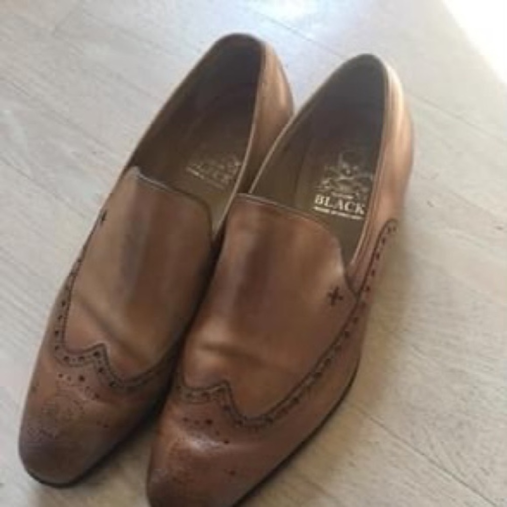 Barker Black Men’s Loafers - Size 11